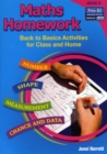 Image for Maths homework  : back to basics activities for class and homeBook B