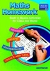 Image for Maths homework  : back to basics activities for class and homeBook E : Bk. E