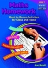 Image for Maths homework  : back to basics activities for class and homeBook F : Bk. F