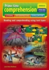 Image for Prime-Time Comprehension Middle : Reading and Comprehending Using Text Types