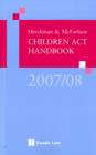 Image for Hershman &amp; McFarlane Children Act handbook