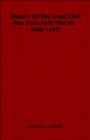 Image for History Of The Great Civil War 1642-1649 (Vol III - 1645-1647)