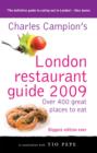 Image for The London restaurant guide 2009