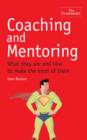 Image for Coaching and mentoring  : what they are and how to make the most of them