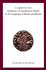Image for A Supplement to the Dictionary of Scandinavian Words in the Languages of Britain and Ireland