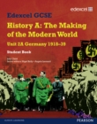 Image for Edexcel GCSE Modern World History Unit 2A Germany 1918-39 Student Book