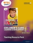 Image for BTEC First Level 2 children&#39;s care, learning and development