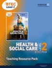 Image for Health & social care 2BTEC level 2: Teaching resource pack