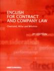 Image for English for contract and company law