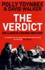 Image for The verdict  : did Labour change Britain?