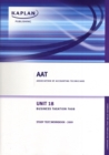 Image for Business Taxation FA 06 : Unit 18 : Study Text/workbook