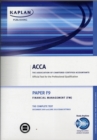 Image for ACCA F9 Financial Management FM