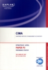Image for CIMA paper P3, performance strategy  : complete text : Complete Text