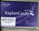 Image for Financial Operations - Kaplan Cards : Paper F1