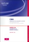 Image for CIMA paper C04, fundamentals of business economics: Study text, CIMA certificate in business accounting