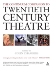 Image for The Continuum companion to twentieth century theatre