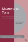 Image for Meaningful Texts: The Extraction of Semantic Information from Monolingual and Multilingual Corpora