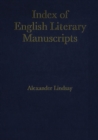 Image for Index of English Literary Manuscripts.: (1700-1800.)