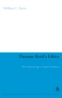 Image for Thomas Reid&#39;s ethics: moral epistemology on legal foundations