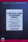 Image for A practical guide to obtaining probate