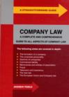 Image for A Straightforward Guide To Company Law