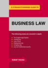 Image for A straightforward guide to business law