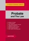 Image for Probate And The Law