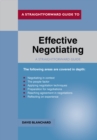 Image for Effective Negotiating