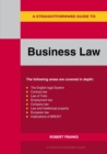 Image for A Straightforward guide to business law