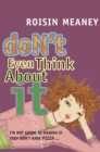 Image for Don&#39;t even think about it