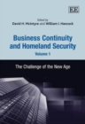 Image for Business Continuity and Homeland Security, Volume 1