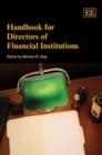 Image for Handbook for Directors of Financial Institutions