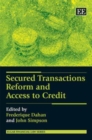 Image for Secured transactions reform and access to credit