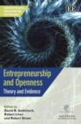 Image for Entrepreneurship and openness  : theory and evidence