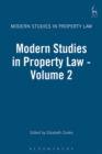 Image for Modern studies in property law.: (Property 2002)
