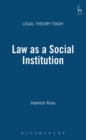 Image for Law as a social institution