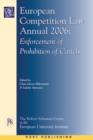 Image for European competition law annual 2006: enforcement of prohibition of cartels