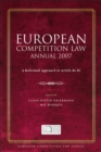 Image for European competition law annual 2007: a reformed approach to Article 82 EC