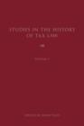 Image for Studies in the history of tax law. : Volume 3