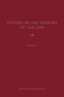 Image for Studies in the history of tax law. : Volume 4