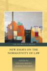 Image for New essays on the normativity of law