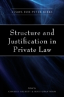 Image for Structure and justification in private law: essays for Peter Birks