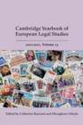 Image for The Cambridge yearbook of European legal studies.: (2010-2011) : Volume 13,