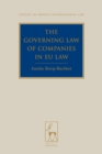 Image for The governing law of companies in EU law