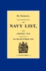 Image for NAVY LIST JANUARY 1919 (Corrected to 18th December 1918 ) Volume 3