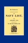 Image for NAVY LIST JANUARY 1919 (Corrected to 18th December 1918 ) Volume 4