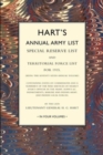 Image for HART`S ANNUAL ARMY LIST 1915 Volume 1