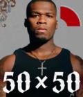 Image for 50 x 50  : 50 Cent in his own words