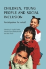 Image for Children, young people and social inclusion: participation for what?
