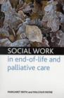 Image for Social work in end-of-life palliative care